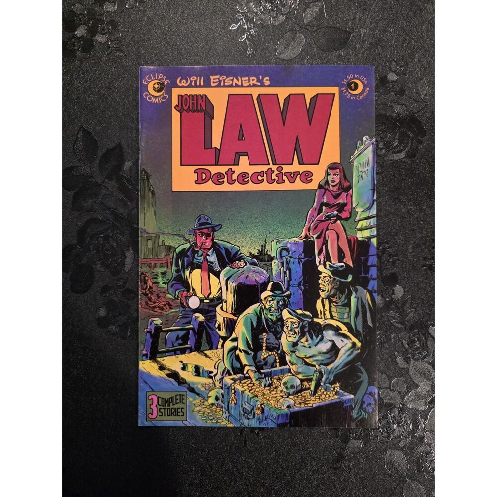 Eclipse Comics Will Eisner's John Law Detective #1 1983